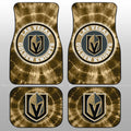 Vegas Golden Knights Car Floor Mats Custom Tie Dye Car Accessories - Gearcarcover - 1