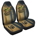 Vegas Golden Knights Car Seat Covers Baby Yoda Car Accessories - Gearcarcover - 3