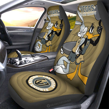 Vegas Golden Knights Car Seat Covers Custom Car Accessories - Gearcarcover - 1