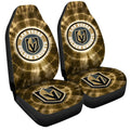 Vegas Golden Knights Car Seat Covers Custom Tie Dye Car Accessories - Gearcarcover - 3
