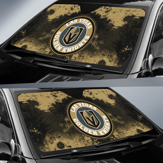 Vegas Golden Knights Car Sunshade Custom Car Accessories - Gearcarcover - 2