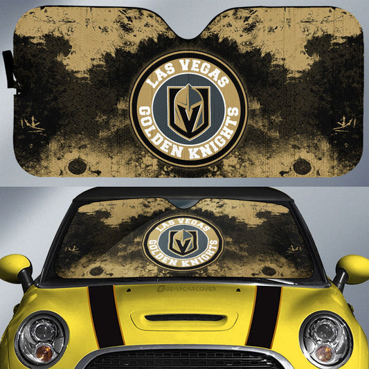 Vegas Golden Knights Car Sunshade Custom Car Accessories - Gearcarcover - 1