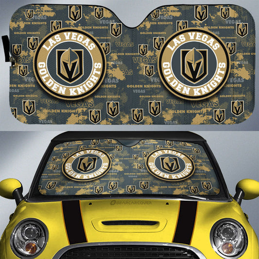 Vegas Golden Knights Car Sunshade Custom Car Accessories - Gearcarcover - 1