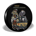 Vegas Golden Knights Spare Tire Covers Horror Characters Car Accessories - Gearcarcover - 3