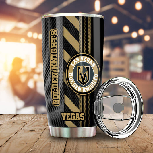 Vegas Golden Knights Tumbler Cup Custom Car Accessories - Gearcarcover - 2