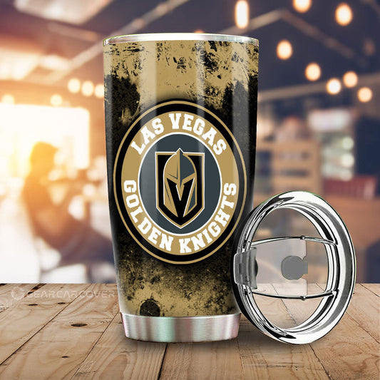 Vegas Golden Knights Tumbler Cup Custom Car Accessories - Gearcarcover - 2