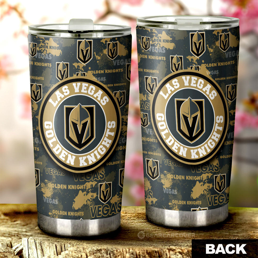 Vegas Golden Knights Tumbler Cup Custom Car Accessories - Gearcarcover - 2