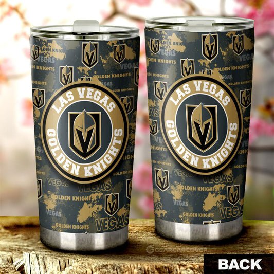 Vegas Golden Knights Tumbler Cup Custom Car Accessories - Gearcarcover - 2