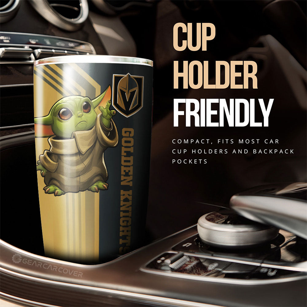 Vegas Golden Knights Tumbler Cup Custom Car Accessories - Gearcarcover - 3