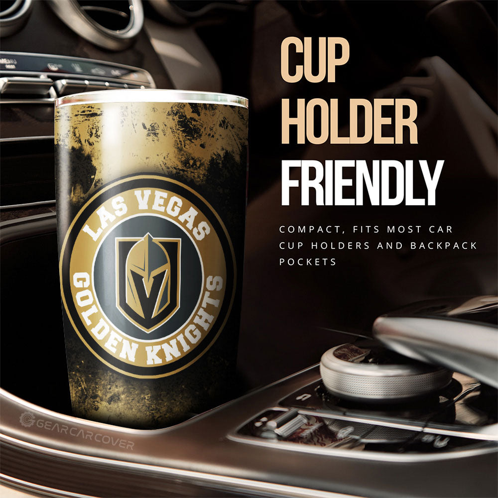 Vegas Golden Knights Tumbler Cup Custom Car Accessories - Gearcarcover - 3