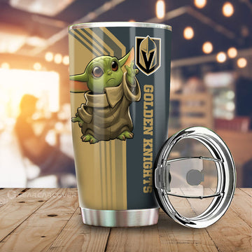 Vegas Golden Knights Tumbler Cup Custom Car Accessories - Gearcarcover - 1