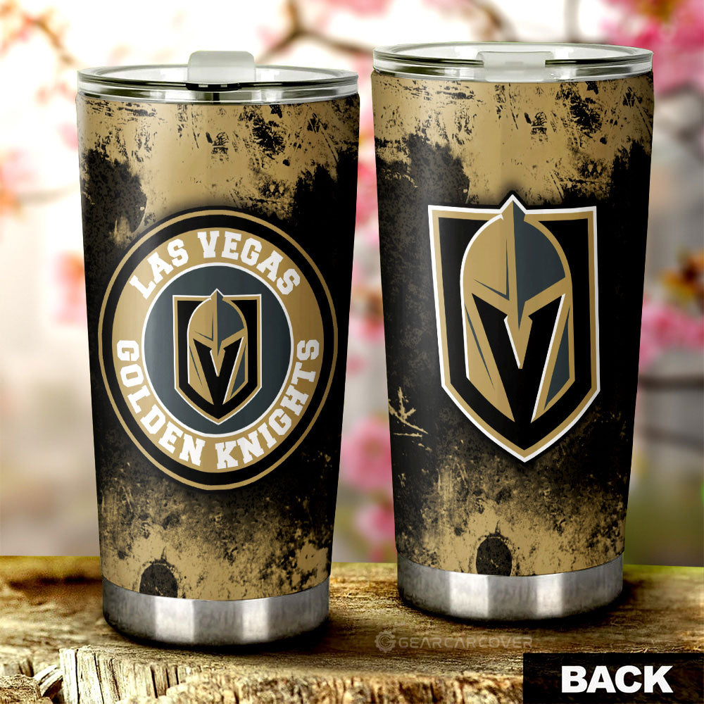 Vegas Golden Knights Tumbler Cup Custom Car Accessories - Gearcarcover - 1