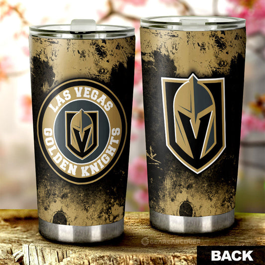 Vegas Golden Knights Tumbler Cup Custom Car Accessories - Gearcarcover - 1