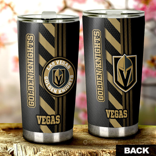Vegas Golden Knights Tumbler Cup Custom Car Accessories - Gearcarcover - 1