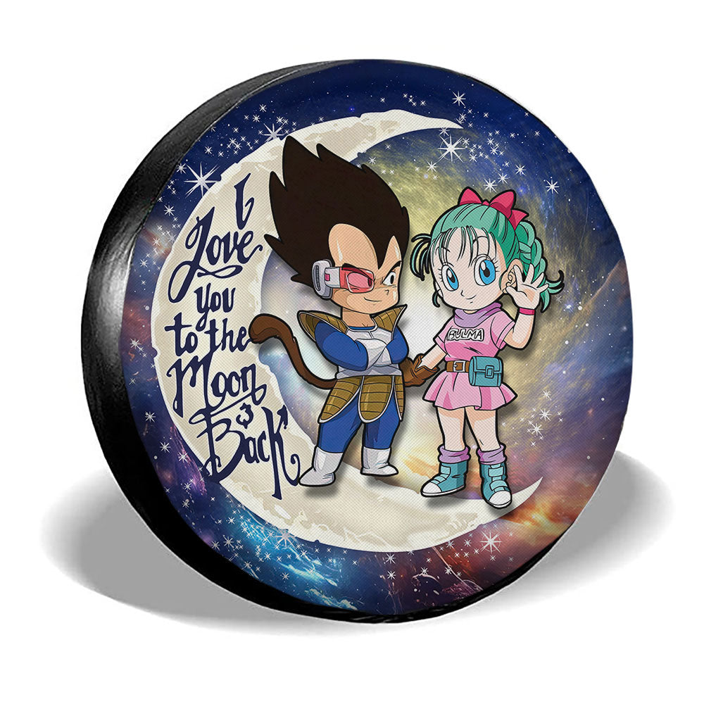 Vegeta And Bulma Spare Tire Covers Custom Car Accessories - Gearcarcover - 3