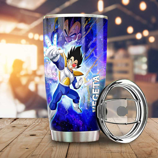 Vegeta And Bulma Tumbler Cup Custom Car Accessories - Gearcarcover - 2