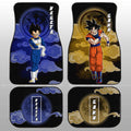 Vegeta And Goku Car Floor Mats Custom Car Accessories - Gearcarcover - 1