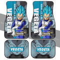 Vegeta Blue Car Floor Mats Custom Anime Dragon Ball Car Accessories - Gearcarcover - 2