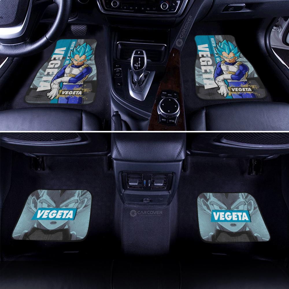 Vegeta Blue Car Floor Mats Custom Anime Dragon Ball Car Accessories - Gearcarcover - 3