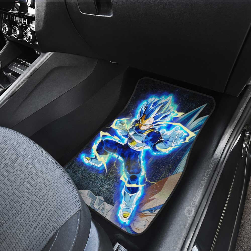 Vegeta Blue Car Floor Mats Custom Car Accessories - Gearcarcover - 4