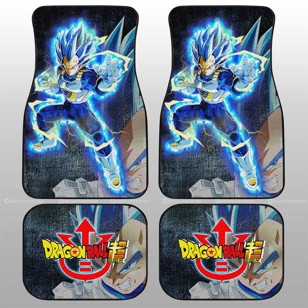 Vegeta Blue Car Floor Mats Custom Car Accessories - Gearcarcover - 1