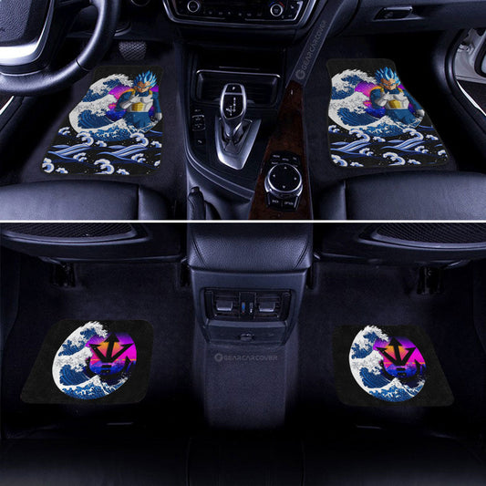 Vegeta Blue Car Floor Mats Custom Car Interior Accessories - Gearcarcover - 2