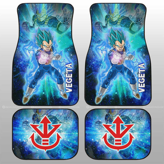 Vegeta Blue Car Floor Mats Custom Characters Car Accessories - Gearcarcover - 1