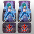 Vegeta Blue Car Floor Mats Custom Galaxy Style Car Accessories - Gearcarcover - 2