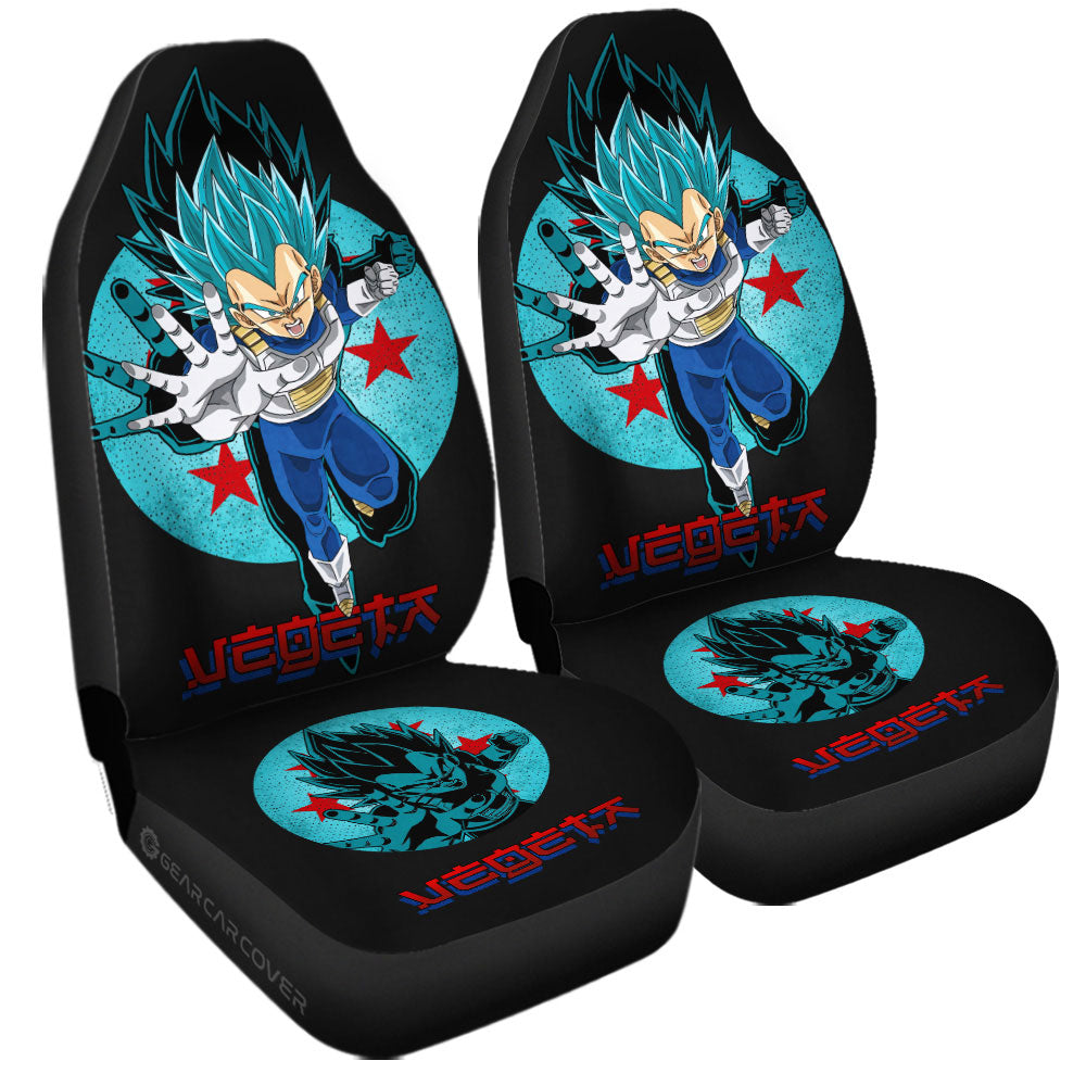 Vegeta Blue Car Seat Covers Custom Car Accessories - Gearcarcover - 3