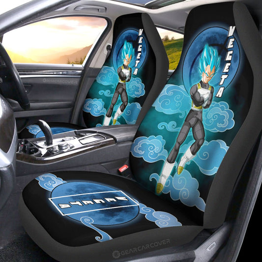 Vegeta Blue Car Seat Covers Custom Car Accessories - Gearcarcover - 2