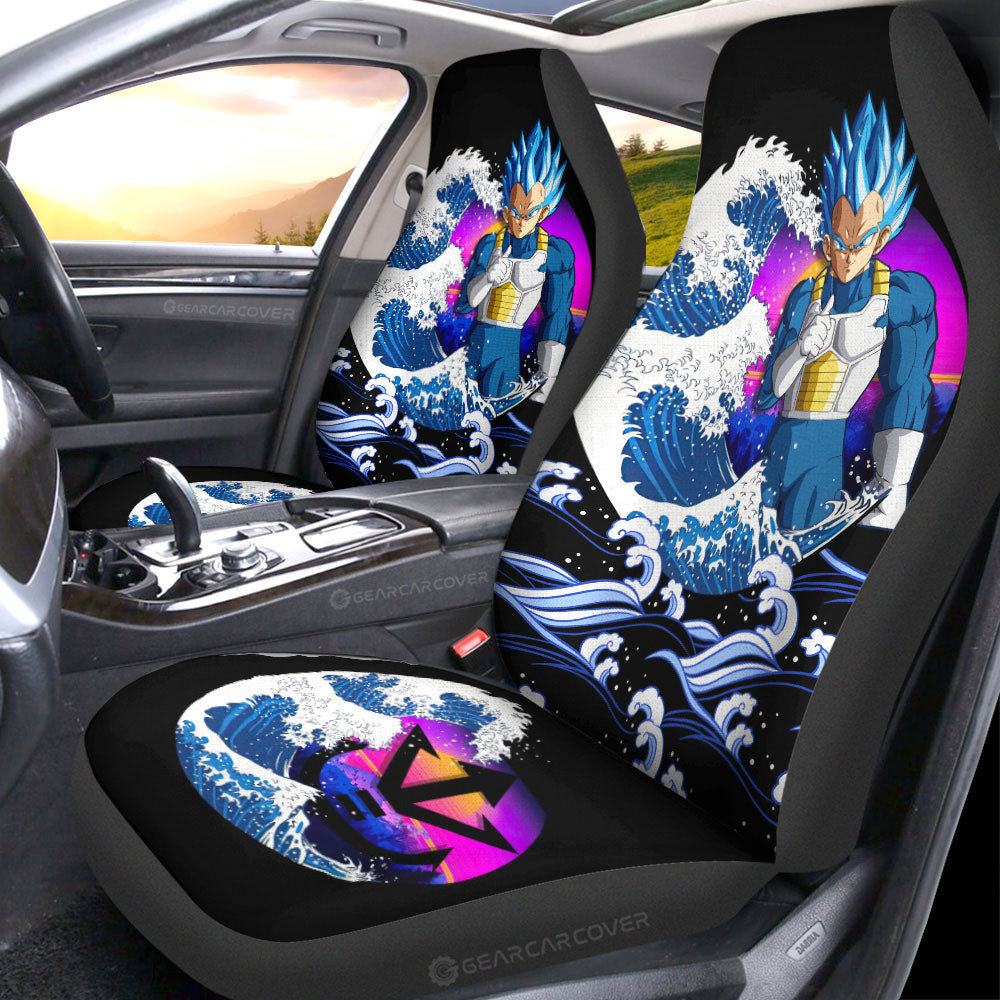 Vegeta Blue Car Seat Covers Custom Car Interior Accessories - Gearcarcover - 1