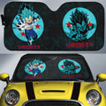 Vegeta Blue Car Sunshade Custom Car Interior Accessories - Gearcarcover - 1