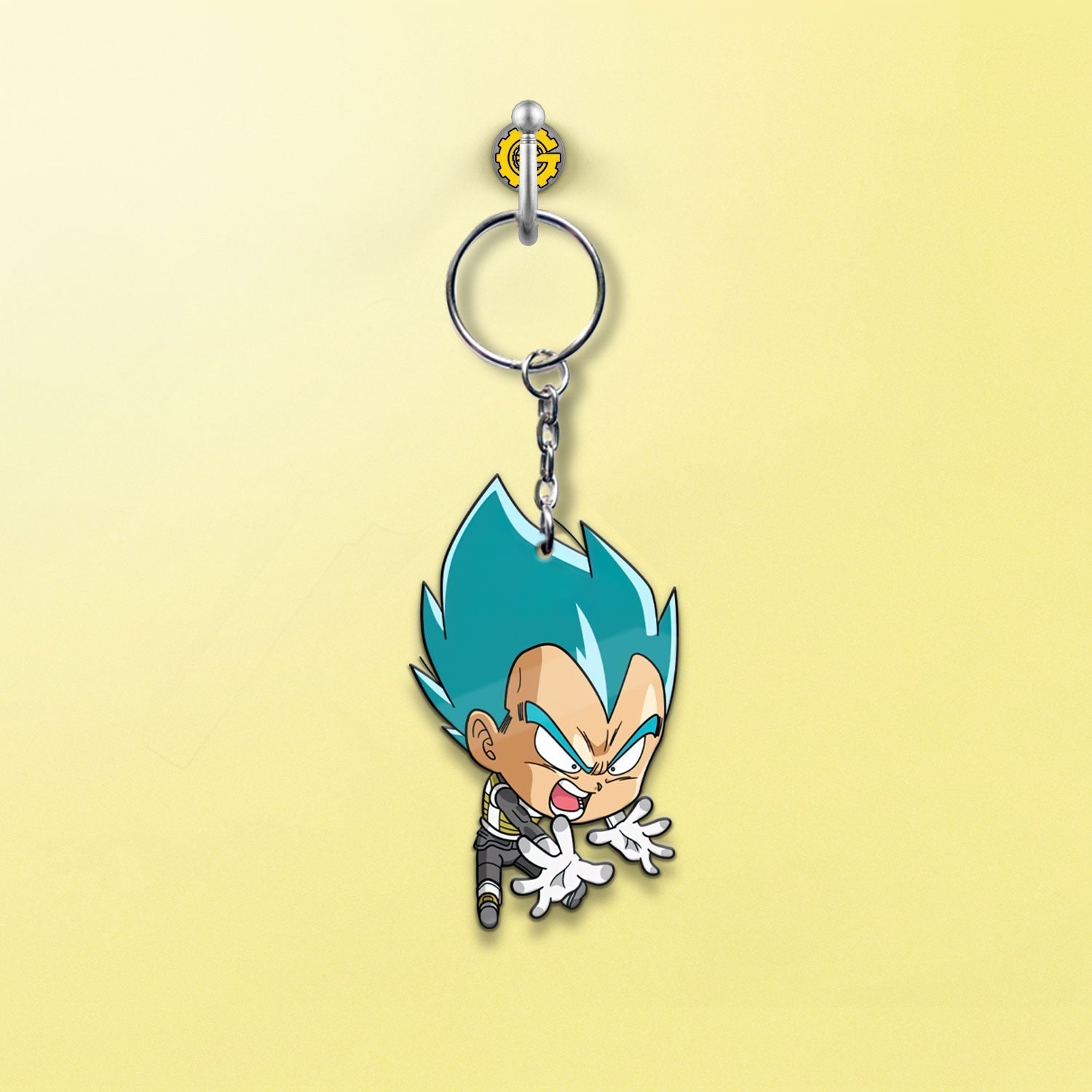 Vegeta Blue Keychain Custom Car Accessories - Gearcarcover - 2