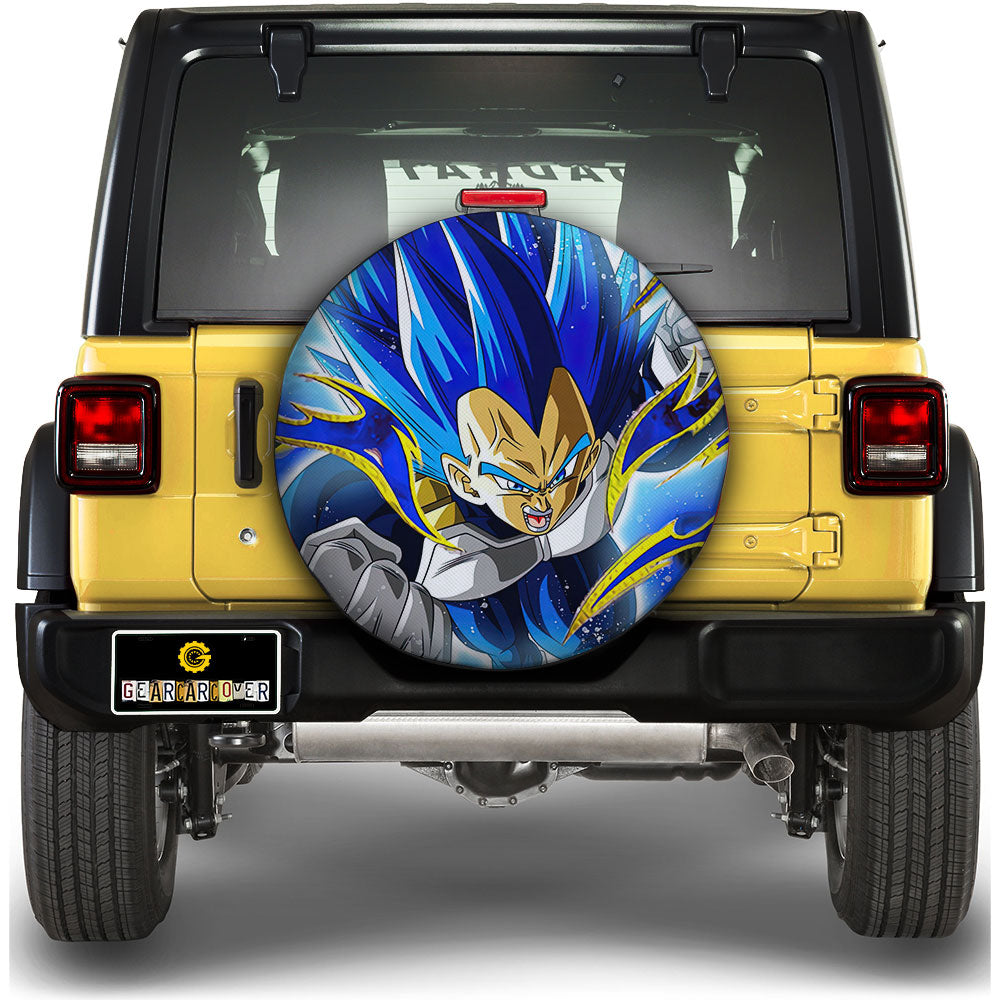 Vegeta Blue Spare Tire Covers Custom Car Accessories - Gearcarcover - 1