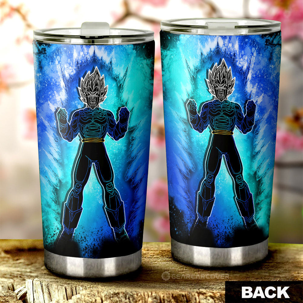 Vegeta Blue Tumbler Cup Custom Anime Car Accessories - Gearcarcover - 2