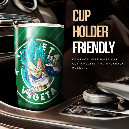 Vegeta Blue Tumbler Cup Custom Car Accessories - Gearcarcover - 2