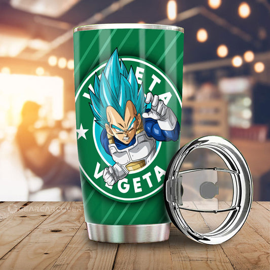 Vegeta Blue Tumbler Cup Custom Car Accessories - Gearcarcover - 1