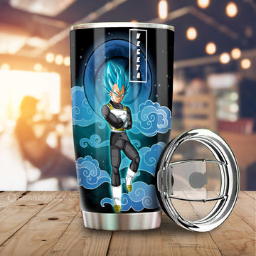 Vegeta Blue Tumbler Cup Custom Car Accessories - Gearcarcover - 1