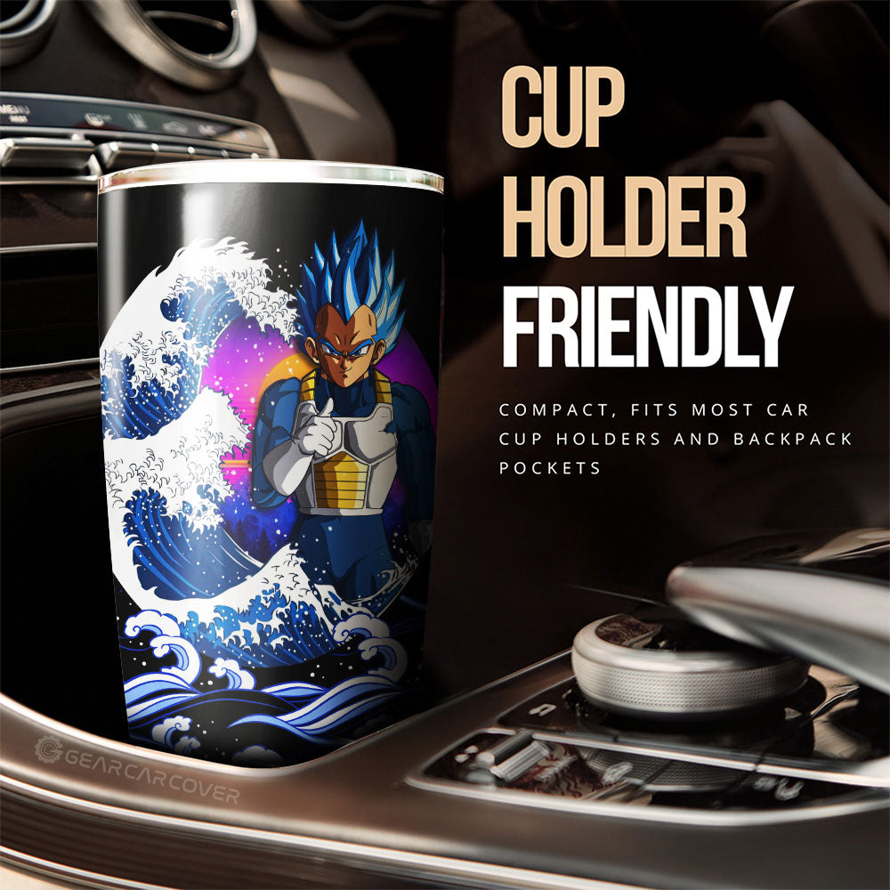 Vegeta Blue Tumbler Cup Custom Car Interior Accessories - Gearcarcover - 3