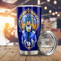 Vegeta Blue Tumbler Cup Custom Car Interior Accessories - Gearcarcover - 1