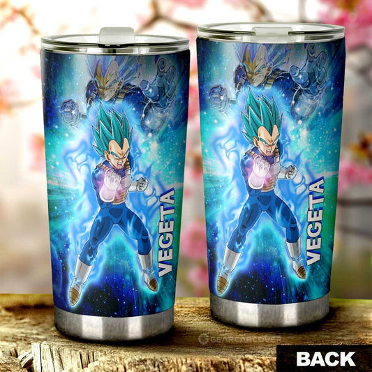 Vegeta Blue Tumbler Cup Custom Characters Car Interior Accessories - Gearcarcover - 2