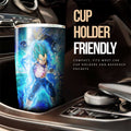 Vegeta Blue Tumbler Cup Custom Characters Dragon Ball Anime Car Interior Accessories - Gearcarcover - 3