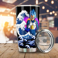 Vegeta Blue Tumbler Cup Custom Dragon Ball Car Interior Accessories - Gearcarcover - 1