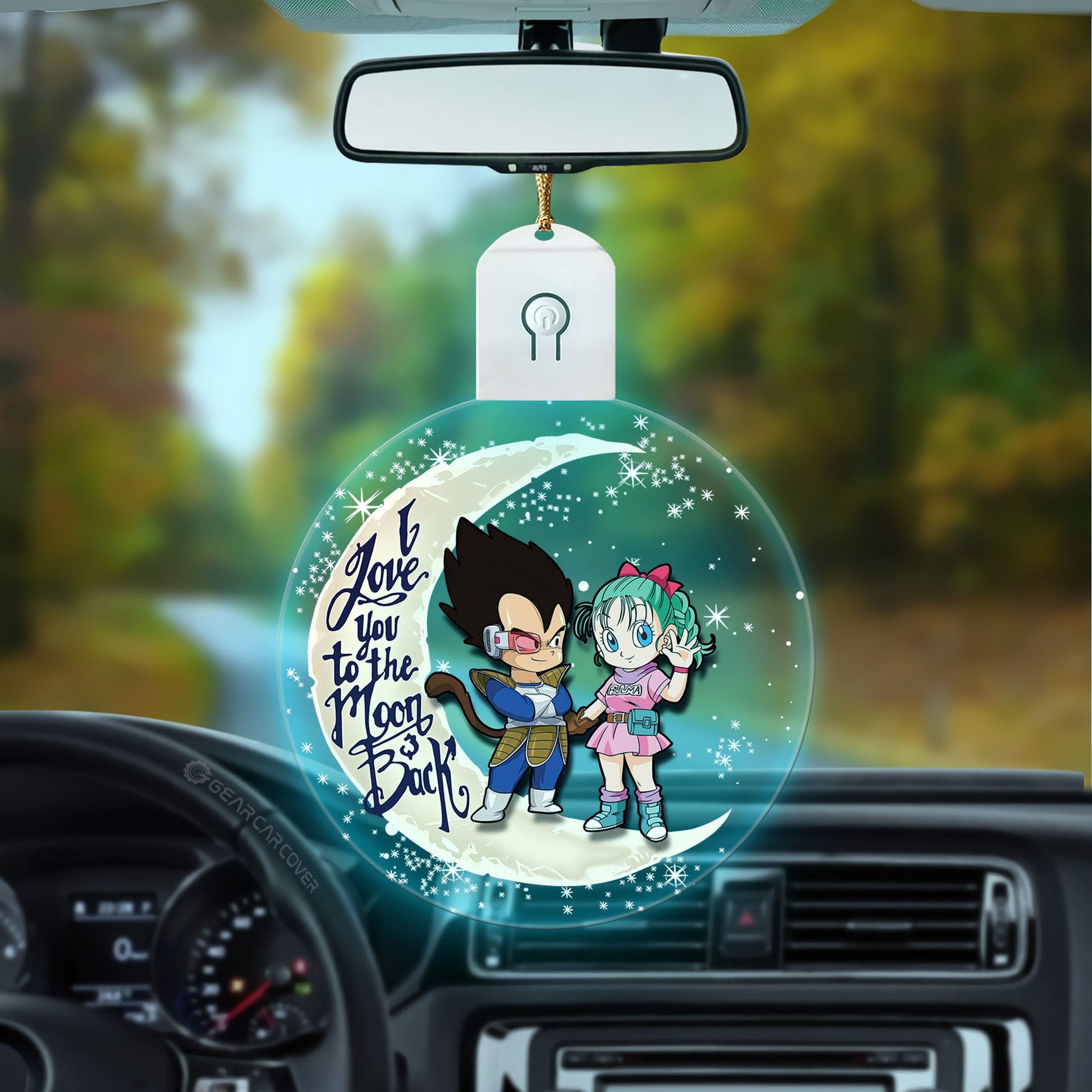 Vegeta Bulma Led Ornament Custom Car Decorations - Gearcarcover - 3