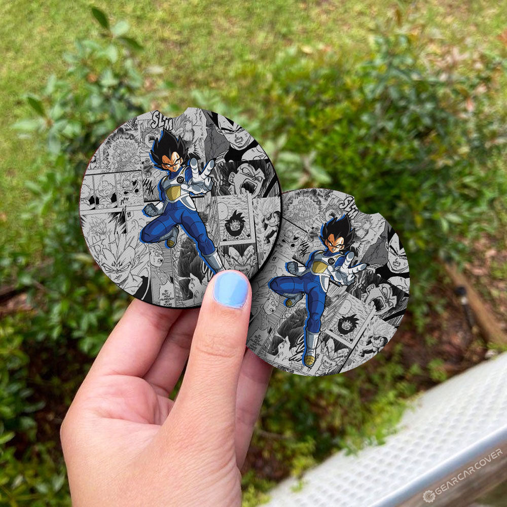 Vegeta Car Coaster Set Collection - Gearcarcover - 3