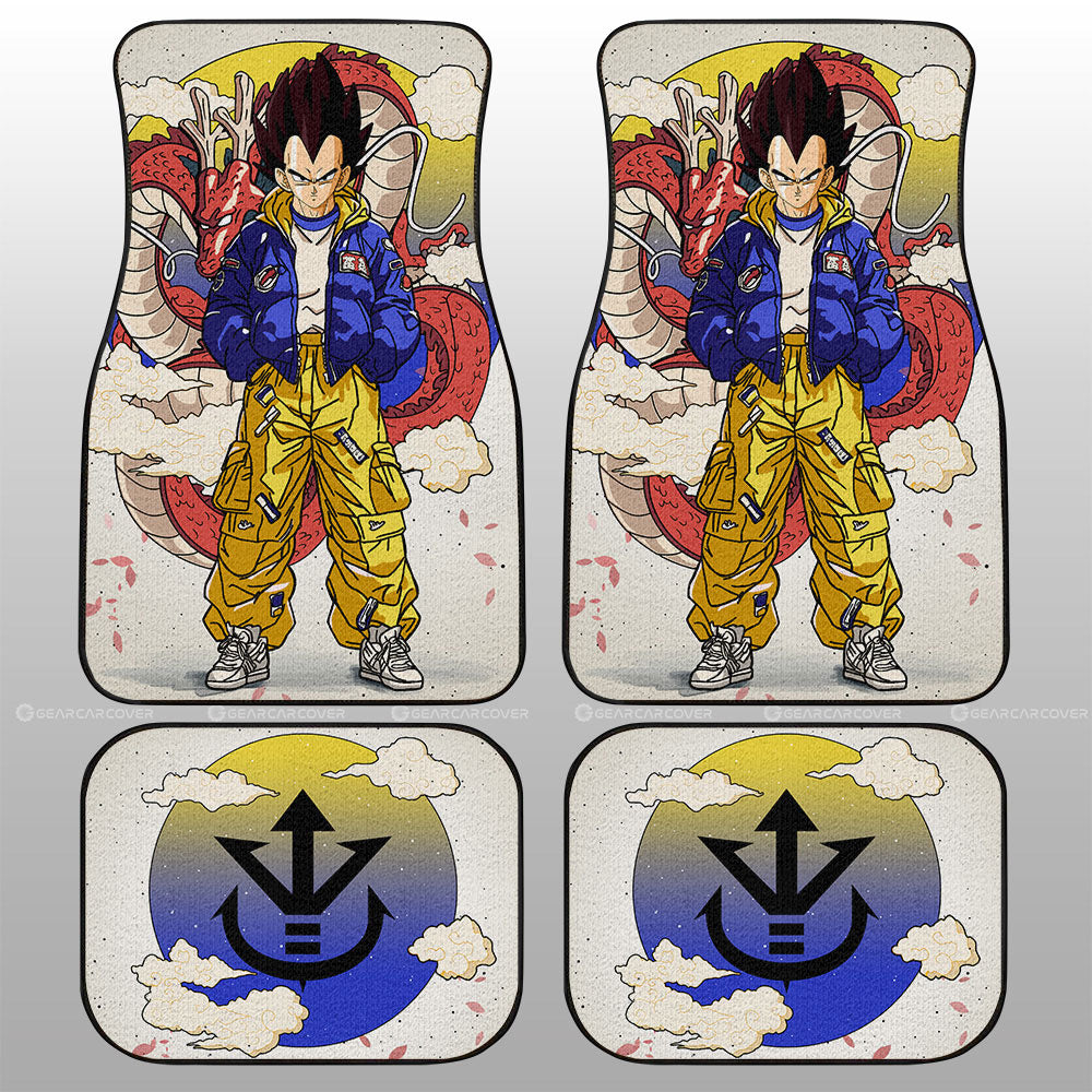 Vegeta Car Floor Mats Anime Collection - Gearcarcover - 1