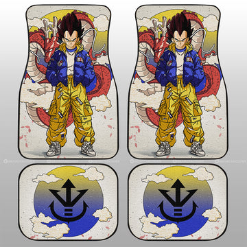 Vegeta Car Floor Mats Anime Collection - Gearcarcover - 1