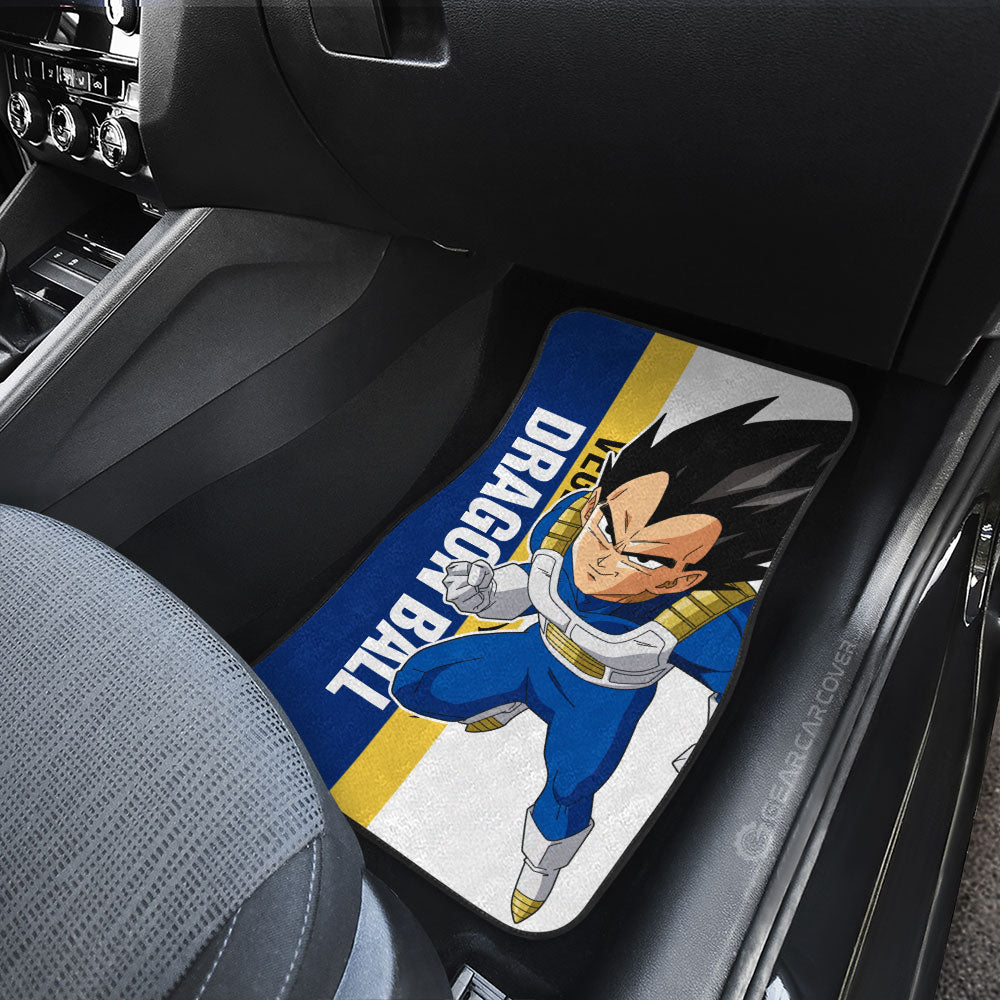 Vegeta Car Floor Mats Custom Car Accessories For Fans - Gearcarcover - 4