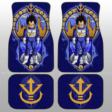 Vegeta Car Floor Mats Custom Car Interior Accessories - Gearcarcover - 1