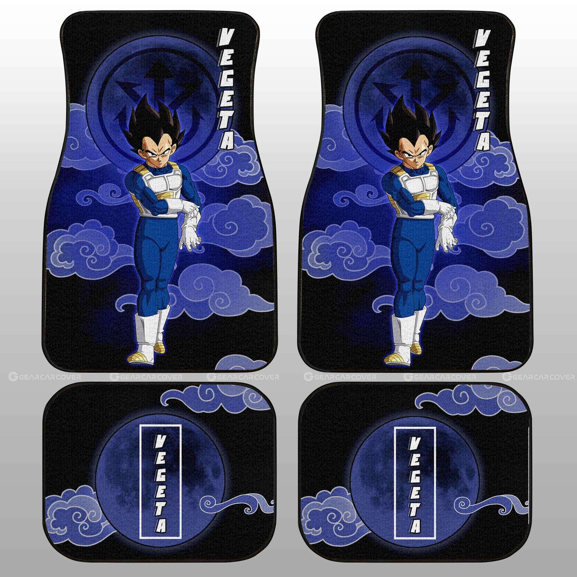 Vegeta Car Floor Mats Custom Car Interior Accessories - Gearcarcover - 2